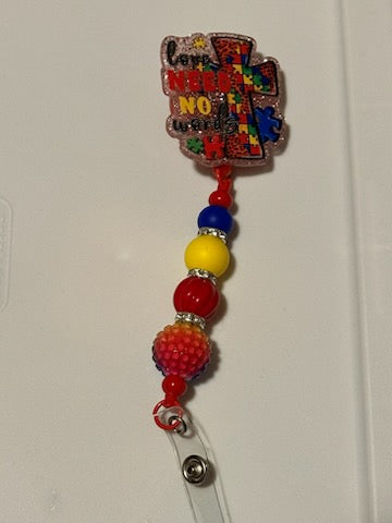 Autism Badge holder