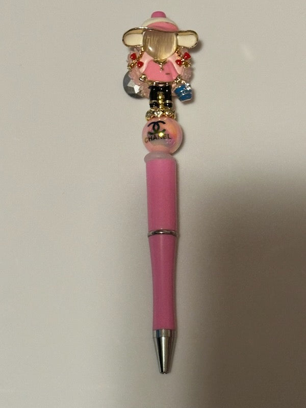 Fancy pink chanel girl