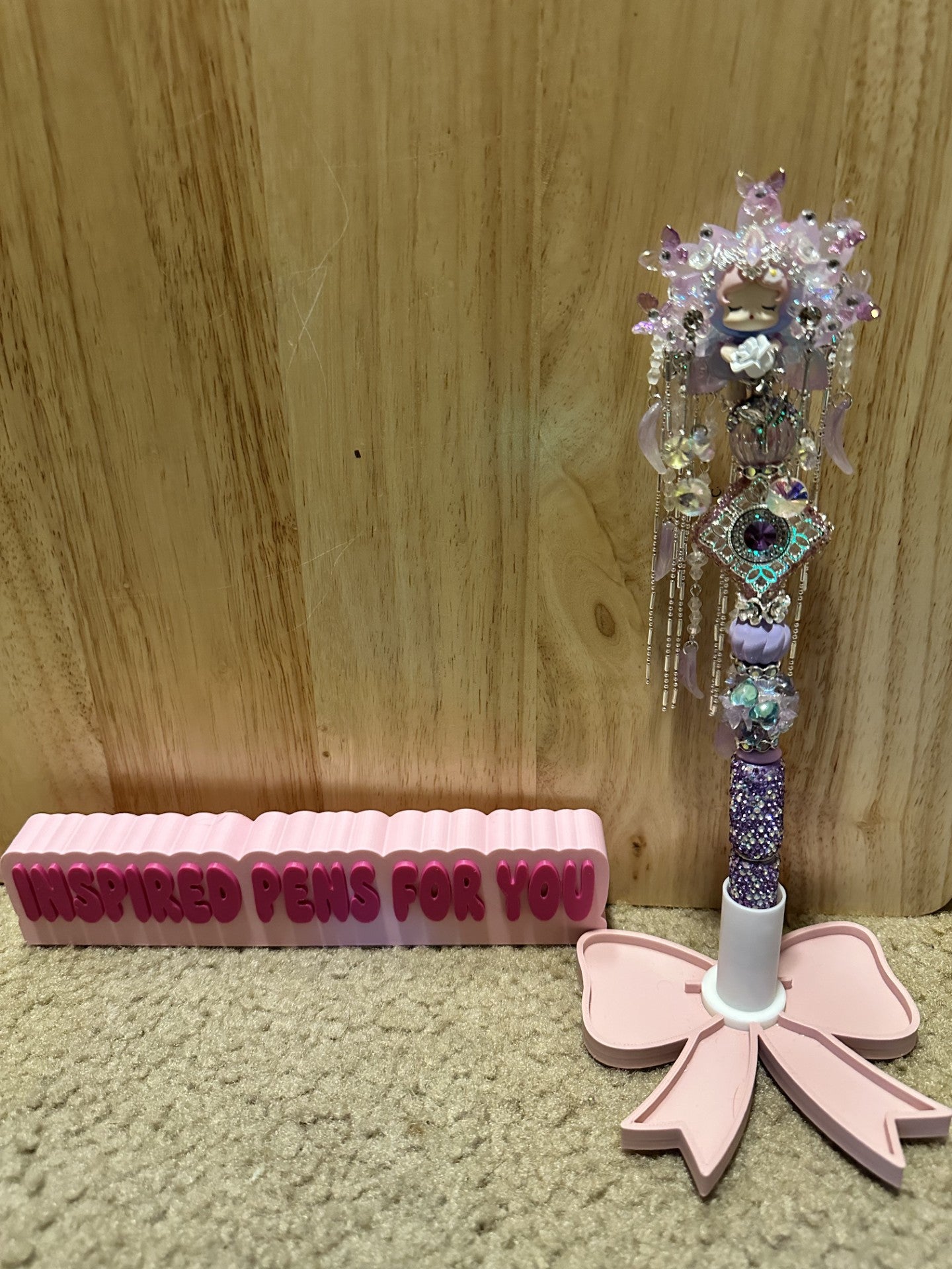 Purple bling fancy SP pen