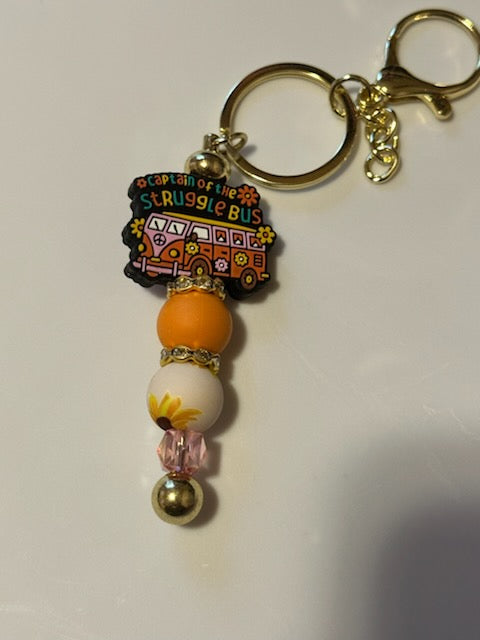 Struggle bus keychain