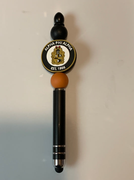 Alpha Phi Alpha on stylus pen