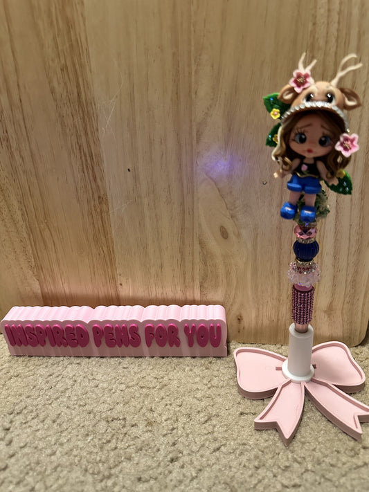 Ana from frozen clay girl pen