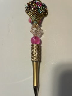 Basket of flowers pen