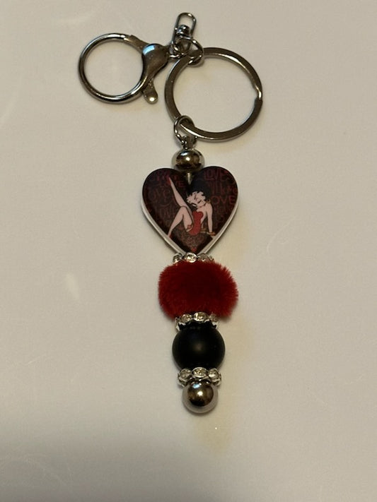 Betty Boop Keychain