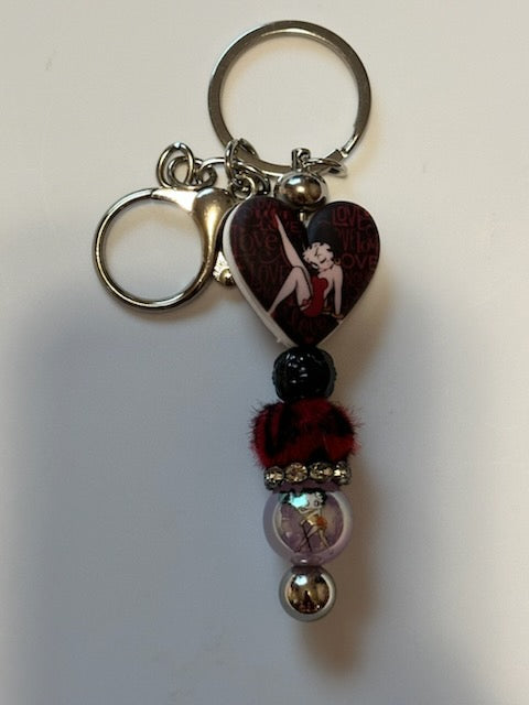 Betty Boop Keychain