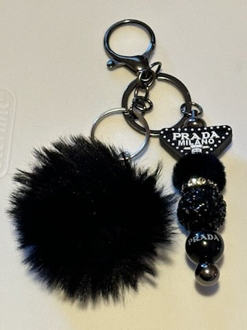 Black Prada keychain