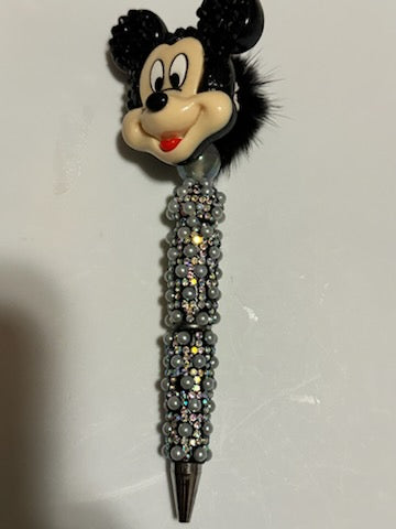 Bling Black Mickey head