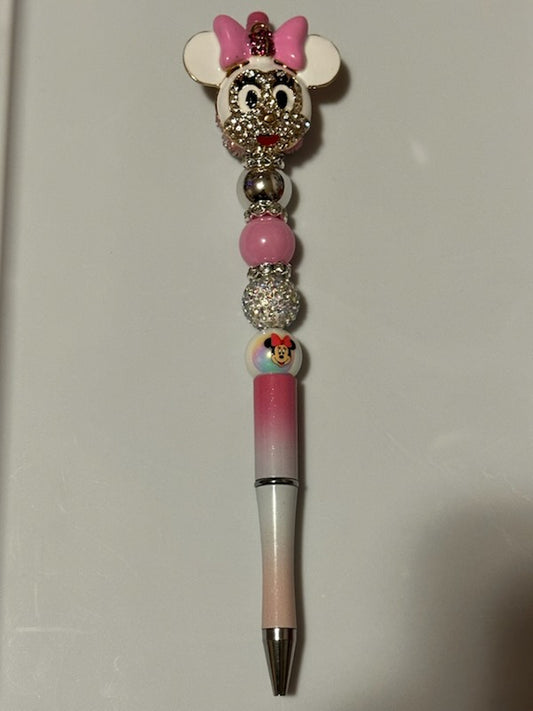 Bling pink minnie