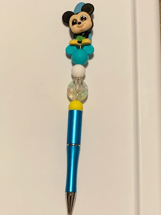 Blue Mickey Pen