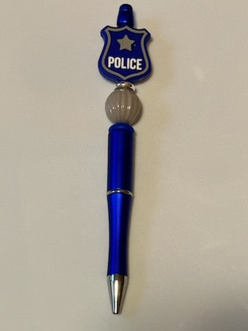 Blue Police Pen