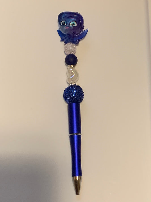 Blue Tinkerbell Pen