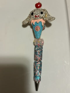 cinnamoroll bling ice cream pen