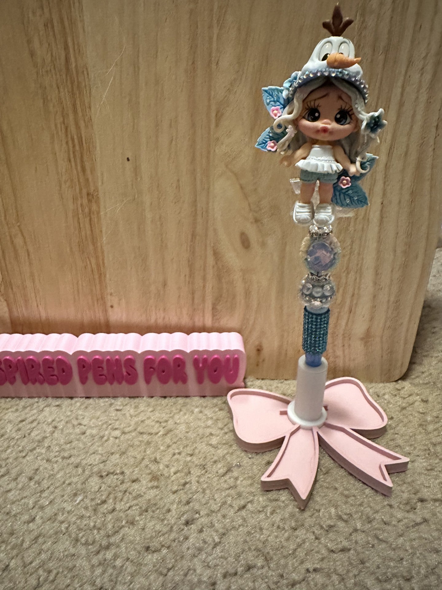 Elisa from frozen clay girl doll