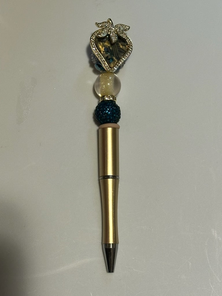 Gold Strawberry pen