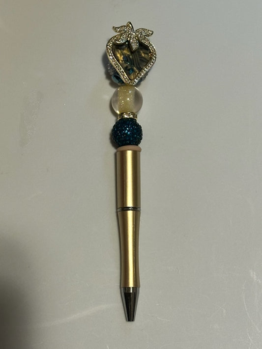 Gold Strawberry pen