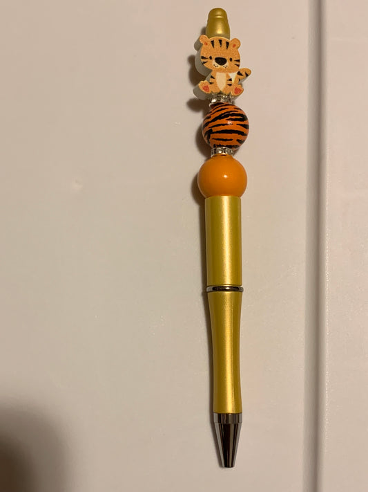 Gold tiger pen