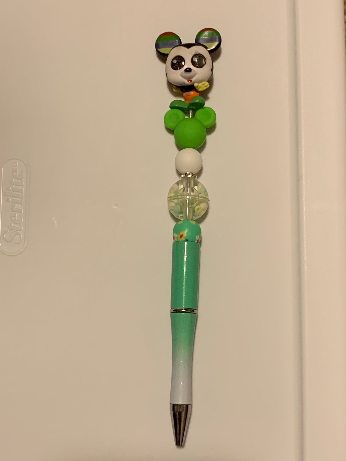 Green Mickey pen