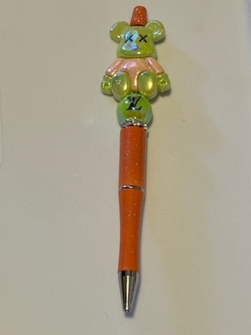 Green and Orange LV bear pen