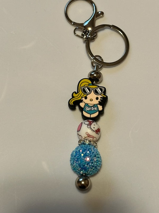 Hello Kitty swim keychain