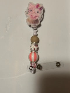 Hello kitty badge holder