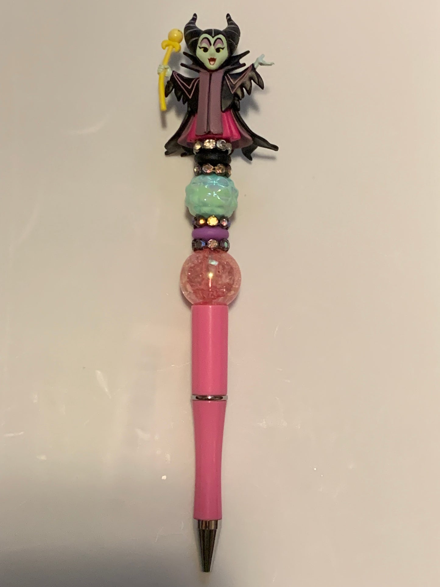 Malificent on Pink pen