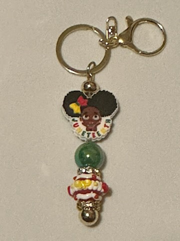 Juneteenth Keychain