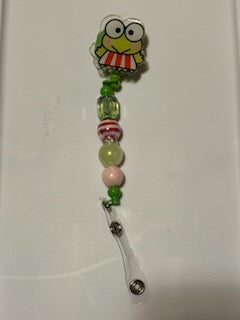 Keroppi badge holder