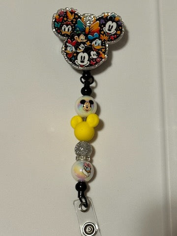 Mickey and Friends Badge holder