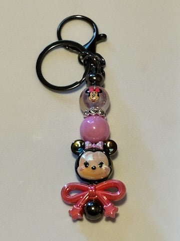 Minnie mouse keychain