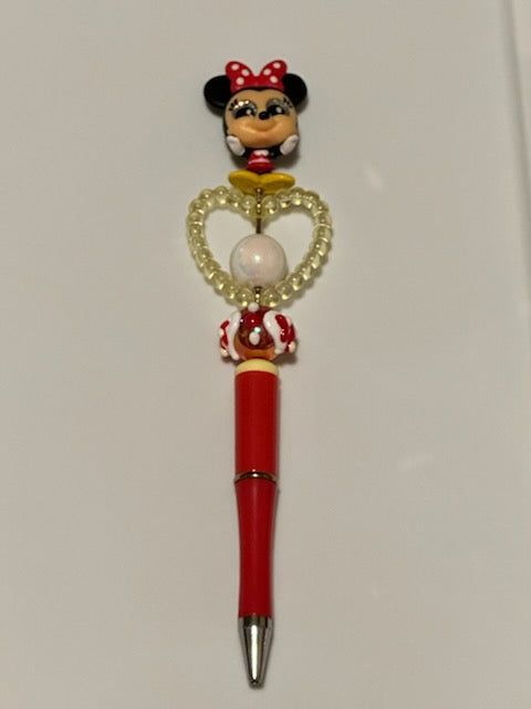 Minnie red bow pen
