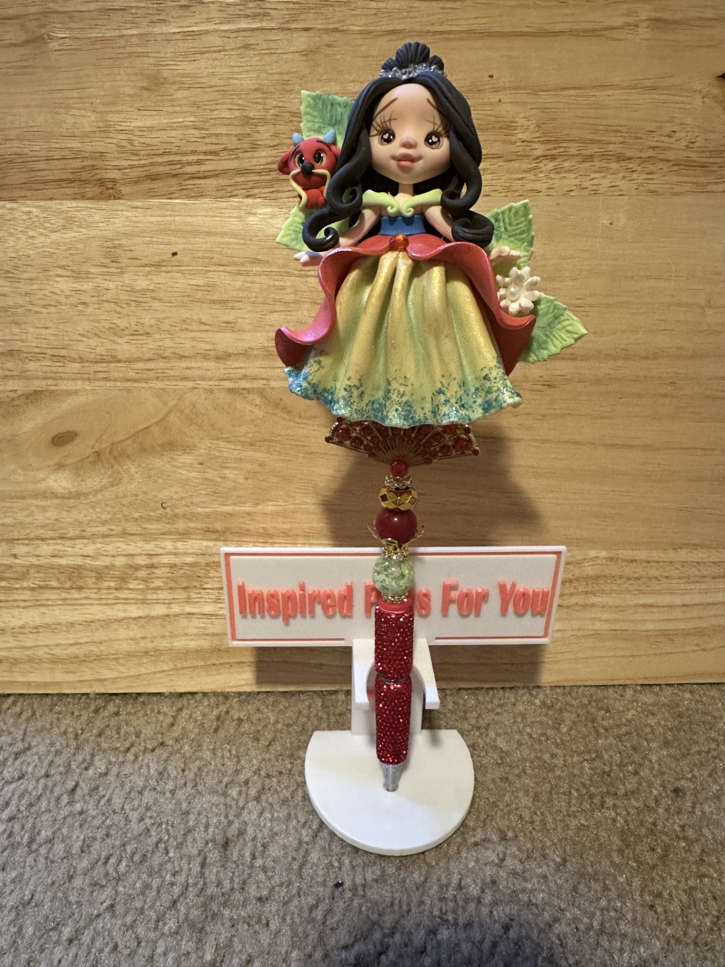 Mulan clay pen