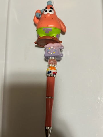 Patrick Star on phone