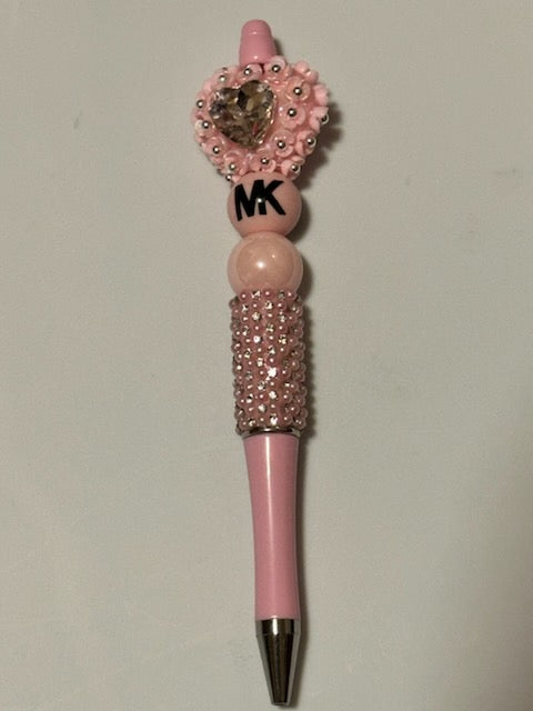 Pink Fancy Heart MK Pen