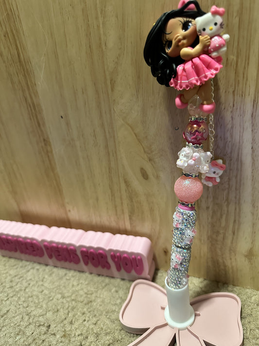 Pibk Hello Kitty Clay girl pen