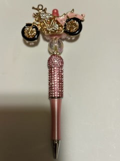 Pink bling motorcycle