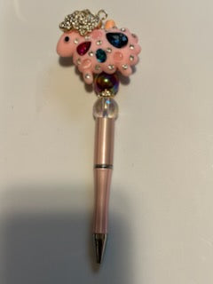 Pink lamb pen