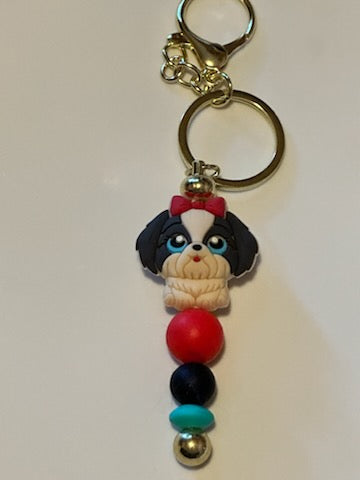 Puppy keychain