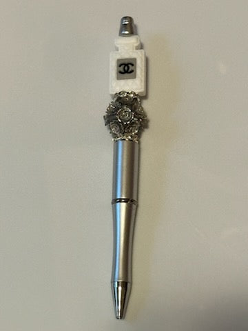 Silver Chanel Pen