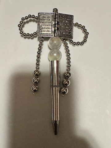 Silver Lords Prayer pen