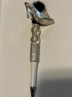 Silver heel pen