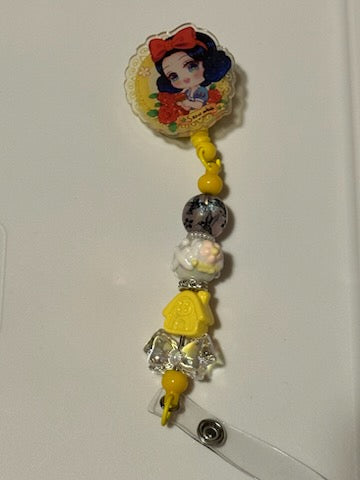 Snow White badge holder