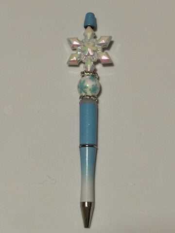 Snowflake pen