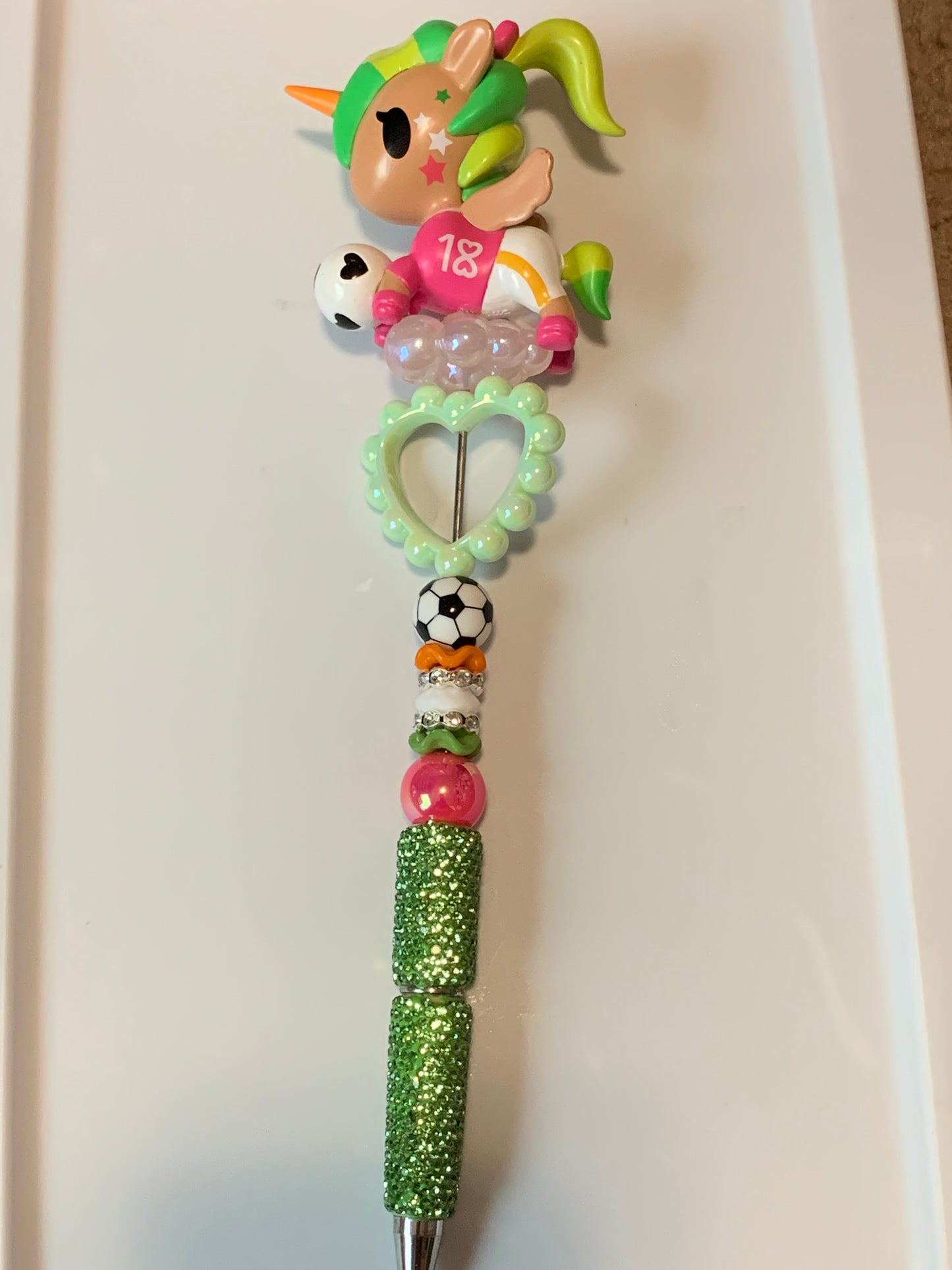 Green Soccer Toki pen