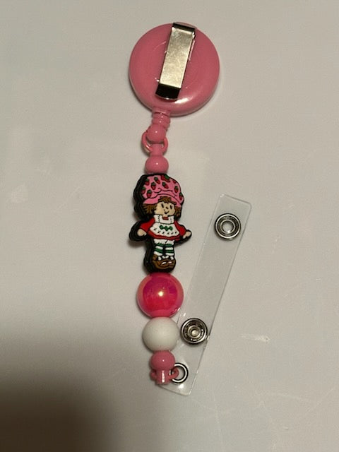 Strawberry Shorcake Badge Holder