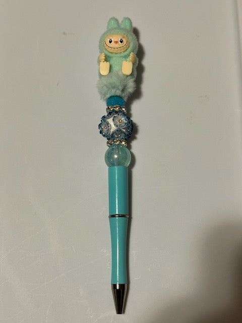 Teal Labubu Pen