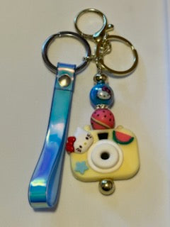 Hello Kitty camera keychain